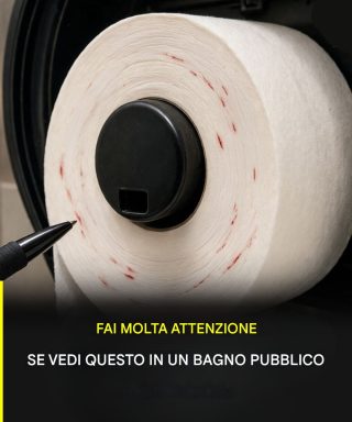 Fate molta attenzione se vi capita di entrare in un bagno pubblico e vedere questo... Vedi altro👇