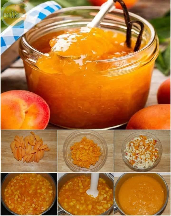 Marmellata di albicocche fatta in casa senza zucchero