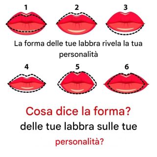 Cosa rivela la forma delle tue labbra sulla tua personalità