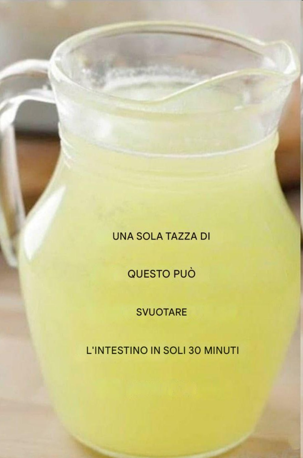 Bevanda disintossicante naturale "segreta"