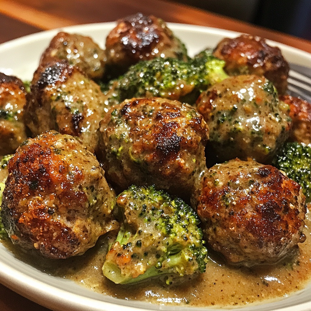 Polpette giganti con broccoli 👇👇👇 Ricetta completa qui sotto 👇👇👇
