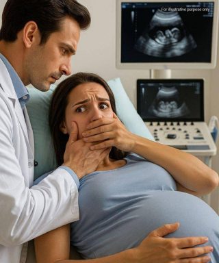 Alla mia ultima visita prenatale, il medico fissava l’ecografia con mani tremanti. A bassa voce, disse: “Devi andartene da qui e lasciare tuo marito”.