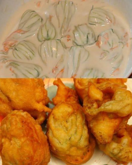 Mia nonna aveva un segreto per friggere i fiori di zucca in pastella. Li rendeva croccanti, deliziosi leggeri e non unti. Una delizia, non riuscirai a farne a meno. Ecco il suo segreto. … Ricetta completa è nel primo commento