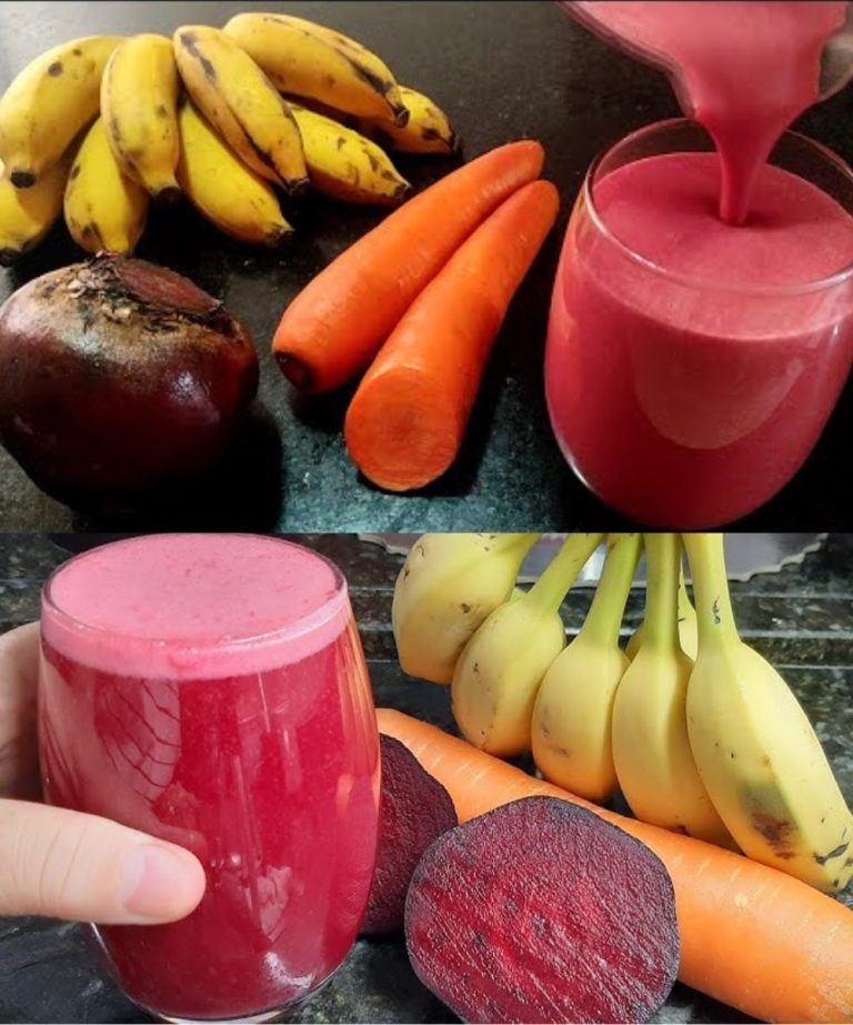 Carota, barbabietola e banana: la ricetta del succo della vita (una bevanda per la quale i membri educati ringraziano sempre!).