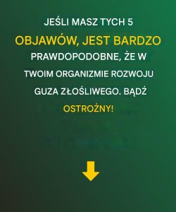 Zdrowie Jeśli zauważasz u siebie te 5 objawów, istnieje duże prawdopodobieństwo, że w Twoim organizmie rozwija się nowotwór złośliwy. Zachowaj ostrożność.