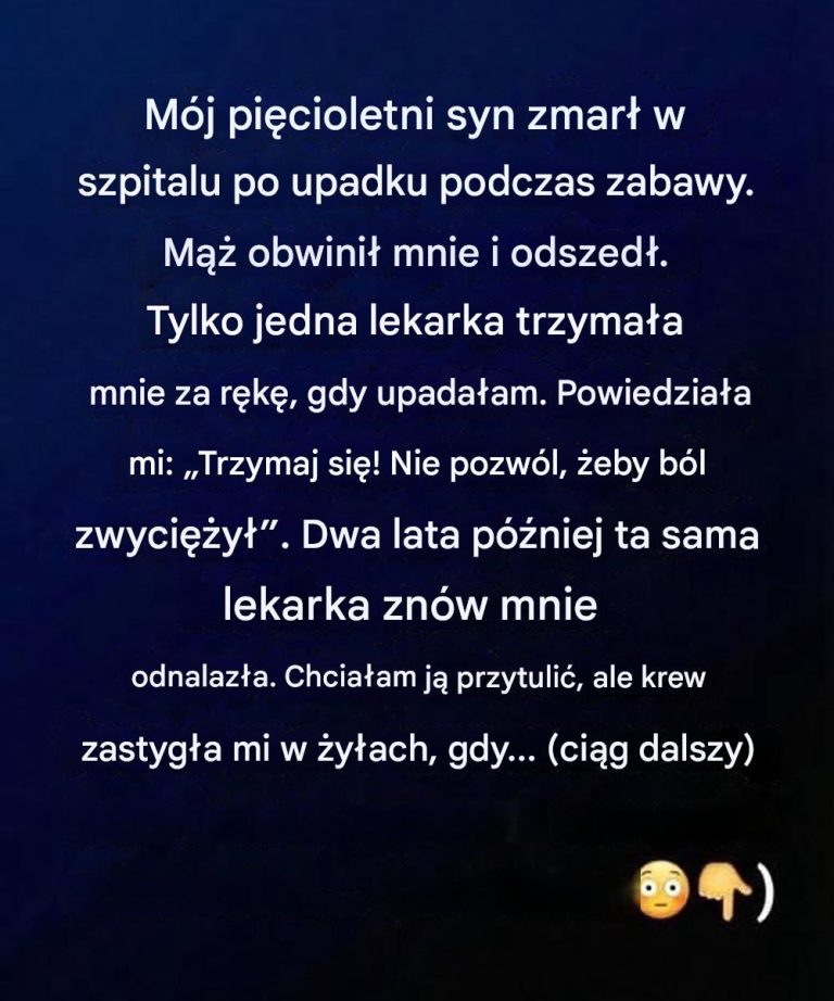 On dottore che mi ha tenuto la mano! Historia straty, uzdrowienia i magii!
