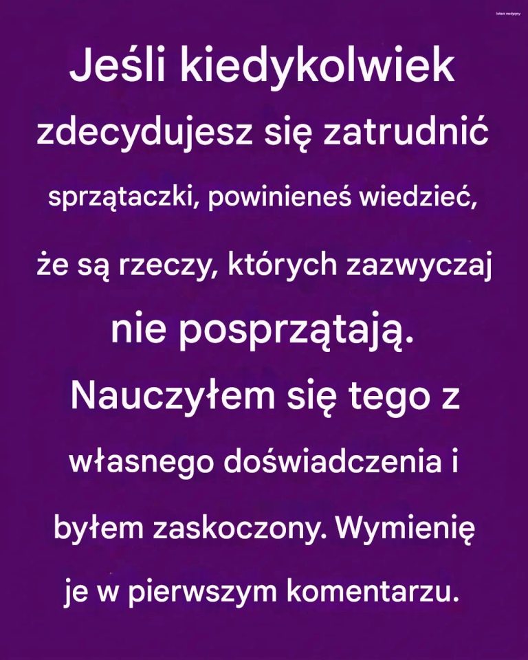 Czego nauczyłam się po zatrudnieniu profesjonalnych sprzątaczy