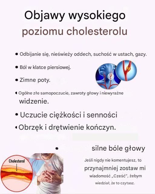 Wysoki poziom cholesterolu: cichy wróg, który nie zawsze pokazuje swoją twarz