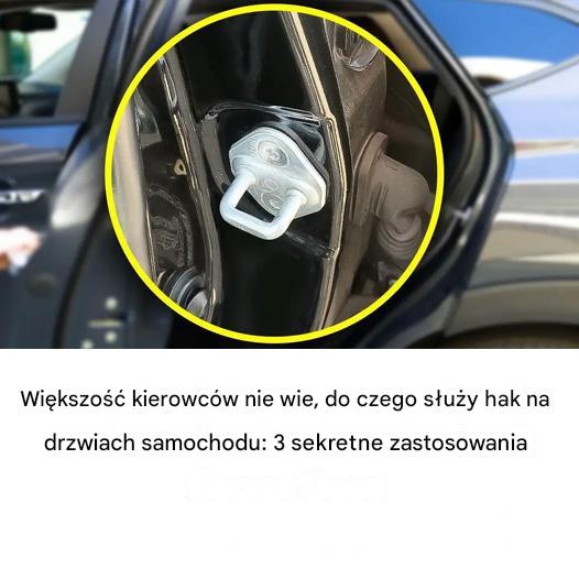 Hak do drzwi samochodu