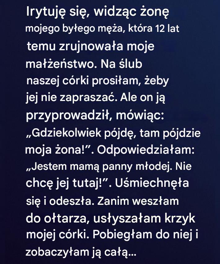 Dzień ślubu, który uleczył stare rany