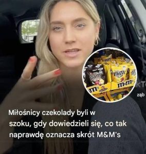 Zaskakująca historia stojąca za M&M's