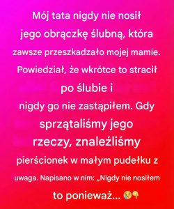Prawdy, które odkryliśmy, sortując rzeczy mojego taty