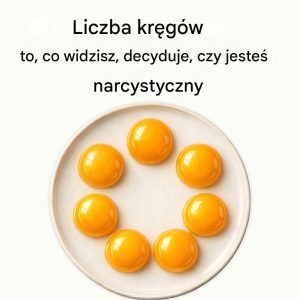 Liczba okręgów, które widzisz, decyduje o tym, czy jesteś narcyzem