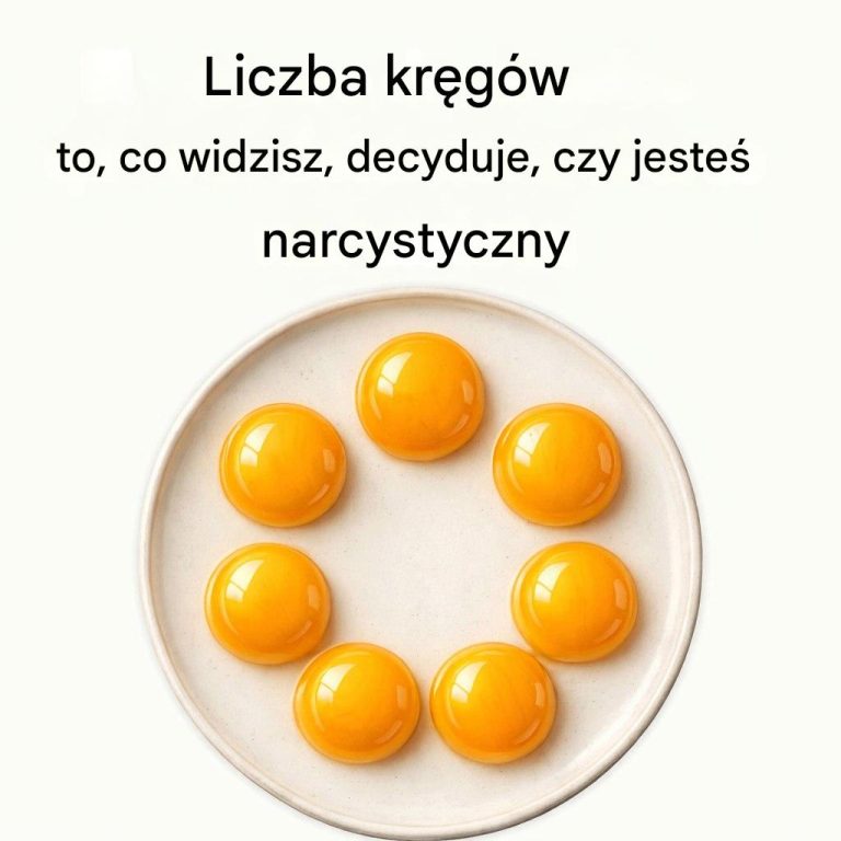 Liczba okręgów, które widzisz, decyduje o tym, czy jesteś narcyzem