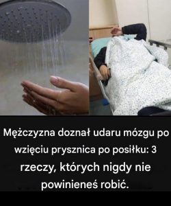 Czy bierzesz prysznic zaraz po jedzeniu? Ten nawyk może być dla ciebie niebezpieczny.