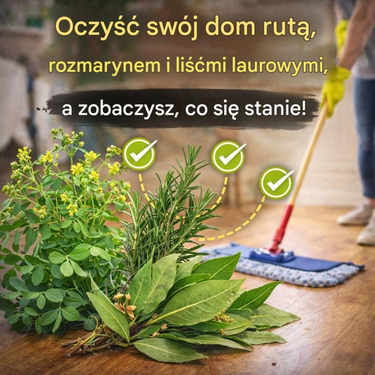 Oczyść dom rutą, rozmarynem i liśćmi laurowymi