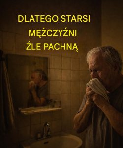 Lekarze ujawniają 8 ukrytych nawyków, które powodują nieprzyjemny zapach u starszych mężczyzn