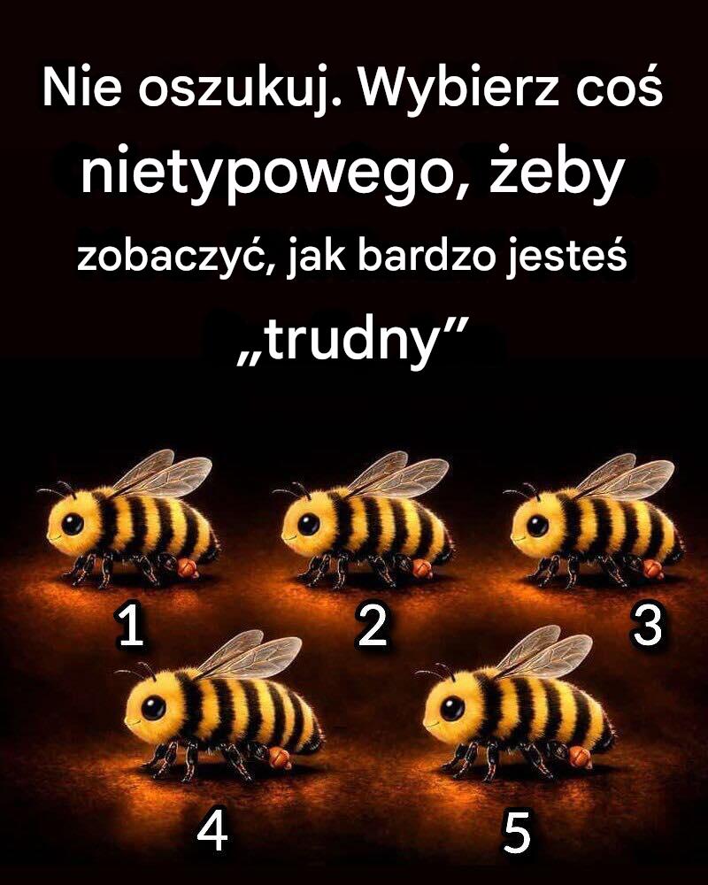 Wybierz coś nietypowego, żeby zobaczyć, jak bardzo jesteś „trudny”. Sprawdź pierwszy komentarz.👇