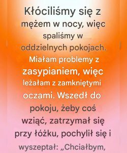 Jak jeden szept w nocy zmienił wszystko