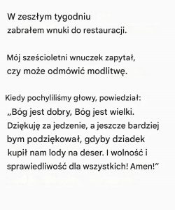 Ta wiadomość dedykuję wszystkim dziadkom.