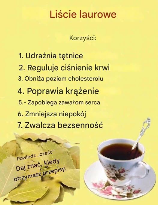 Liść laurowy Pełny przepis w komentarzach